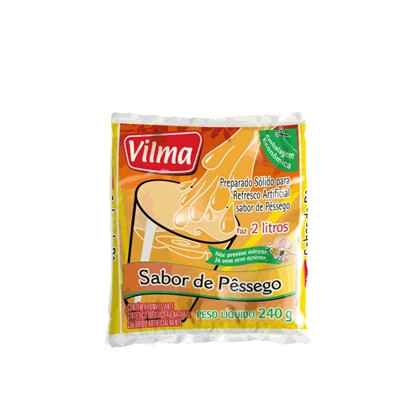 REFRESCO VILMA 240G PESSEGO