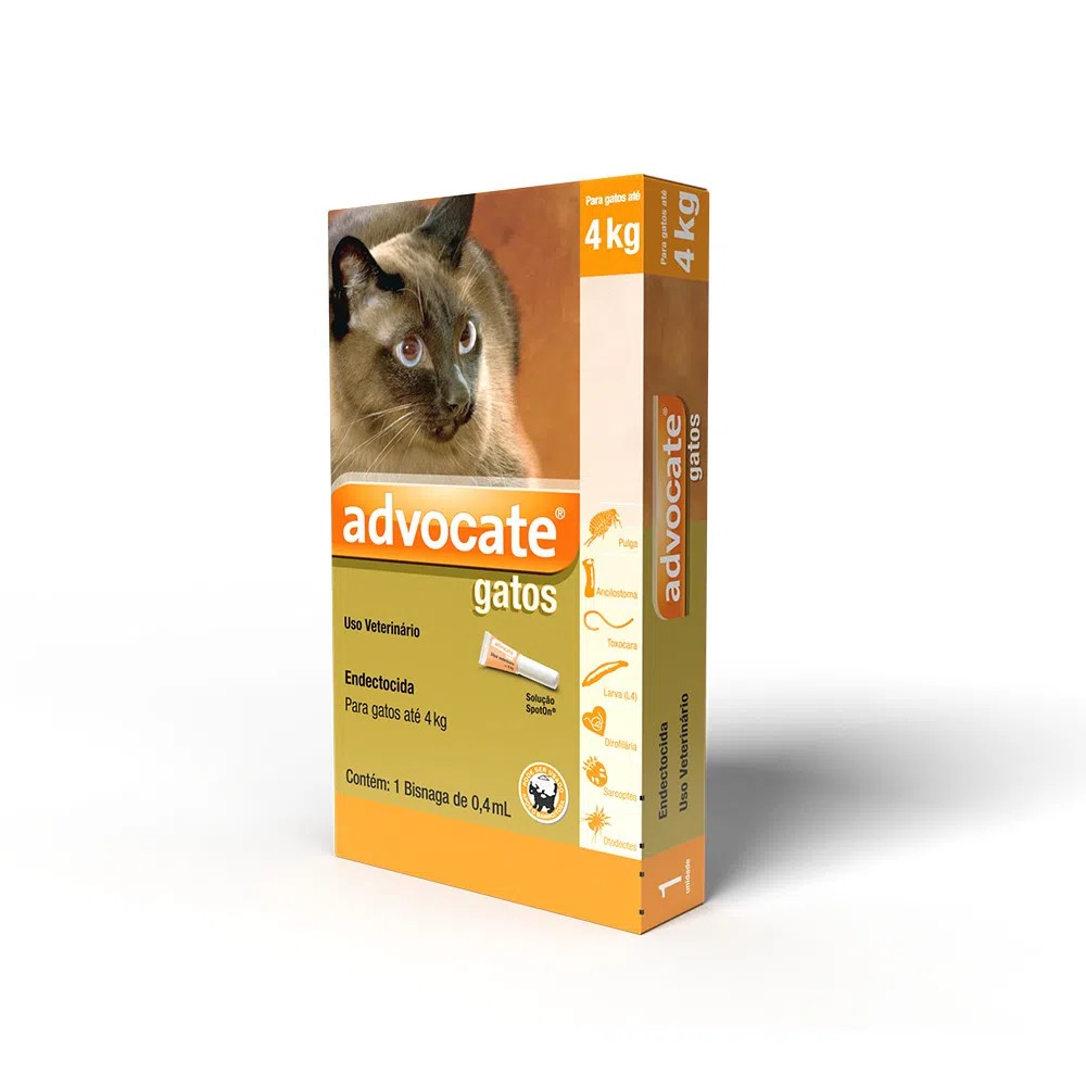 Advocate Gatos P - Até 4 kg 1 Pipeta