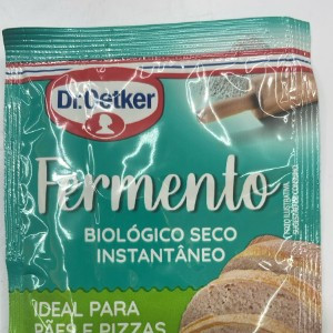 FERMENTO BIOLÓGICO SECO INSTANTÂNEO  DR OETKER