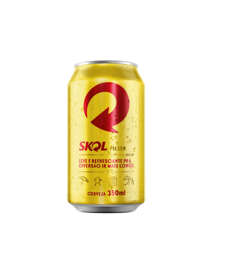 CERVEJA SKOL LATA