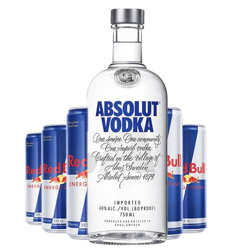 Combo Vodka Absolut