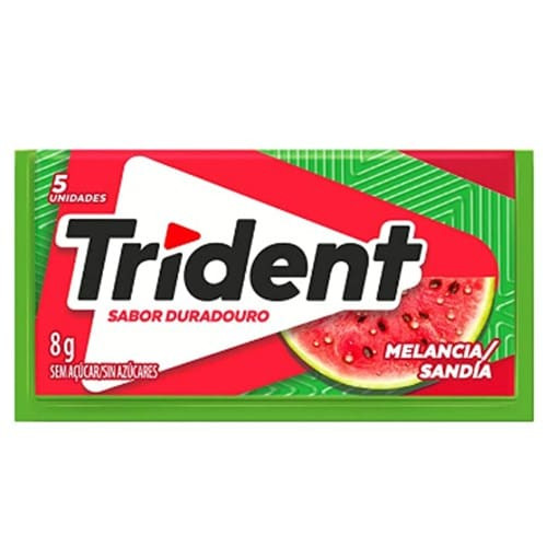 Goma de Mascar Melancia Trident 8g