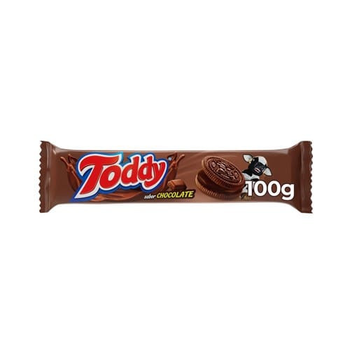 Biscoito Recheado Toddy 100g Chocolate