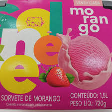 SORVETE SOL NEVE 1,5L MORANGO