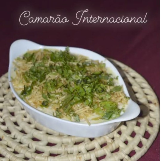 (Cód.  216) camarao internacional p/ 2
