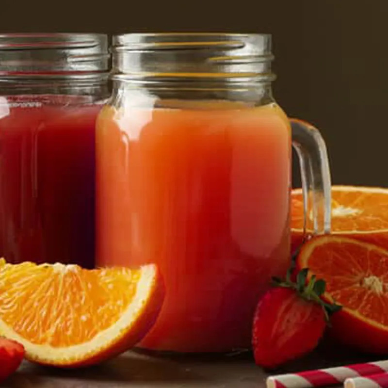 Suco de Laranja com Morango [ Jarra ]