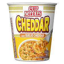MACARRÃO INST. CUP NOODLES SABOR CHEDDAR  70G