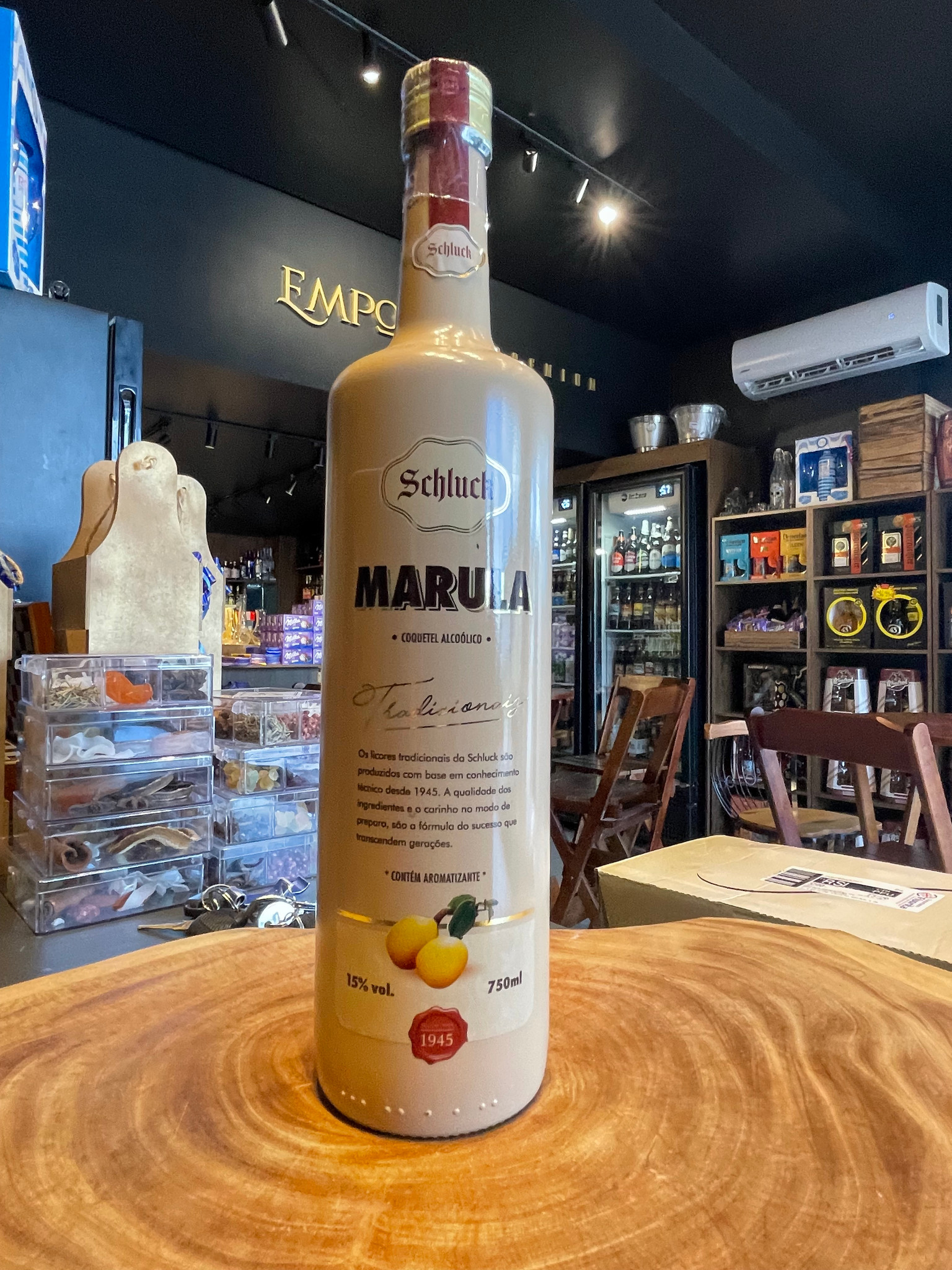 Schluck Licor de Marula 