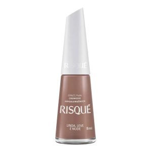 ESMALTE RISQUE LINDA, LEVE NUDE 8ML