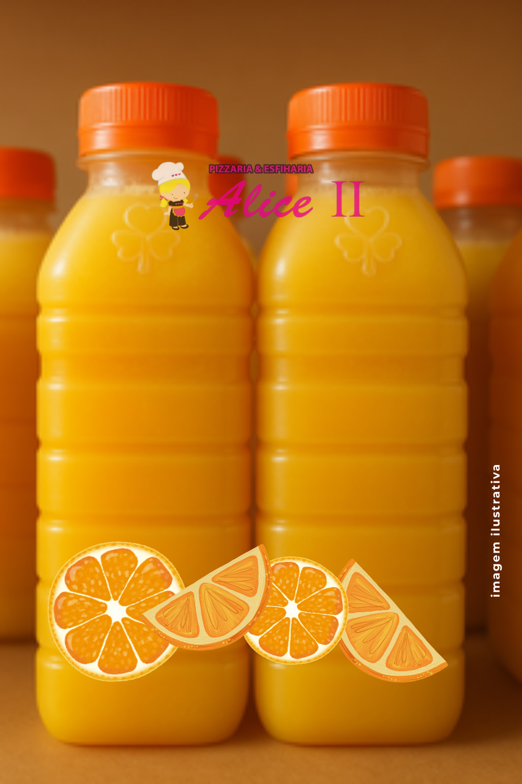 SUCO NATURAL - LARANJA 