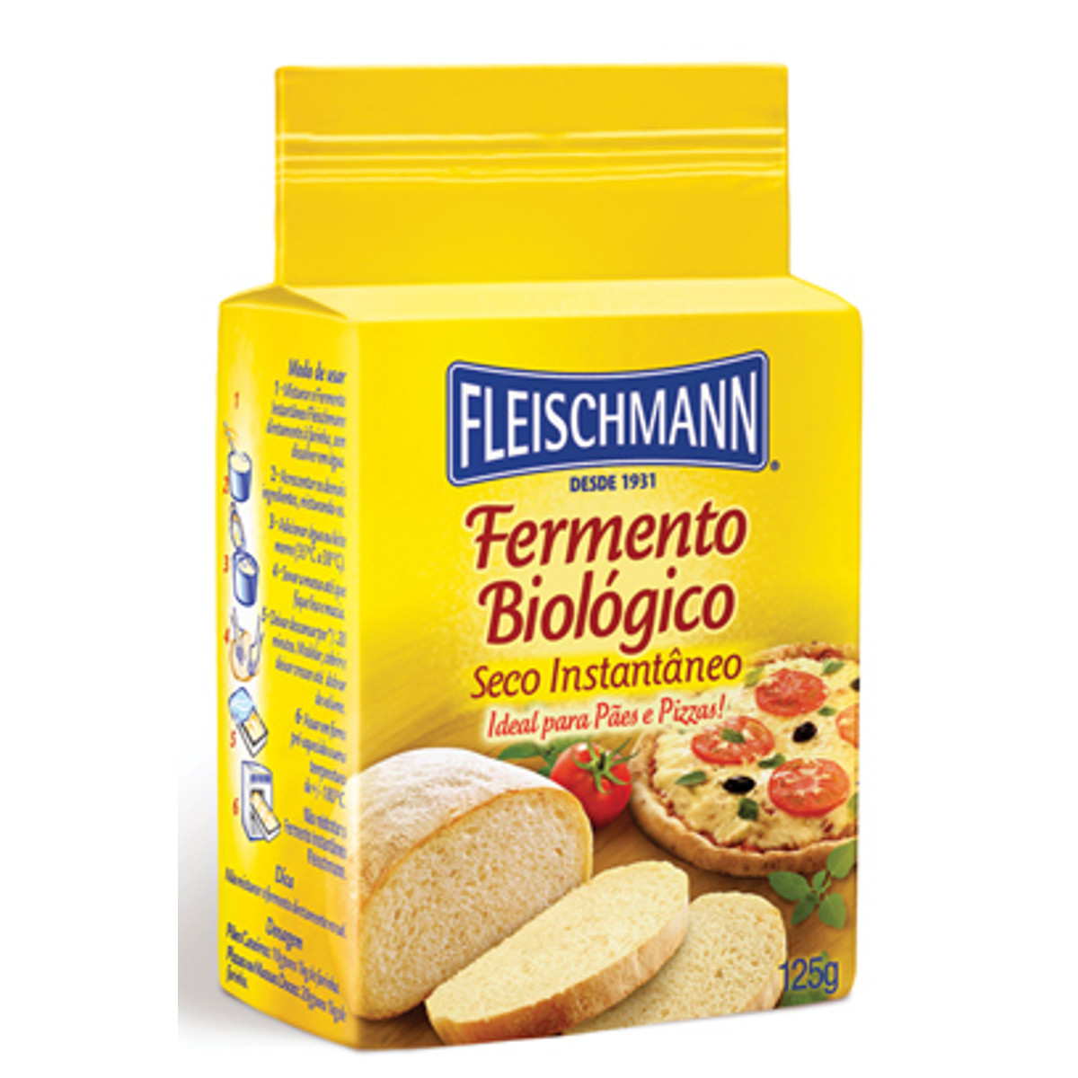 Fermento Biológico Fleischmann 125g