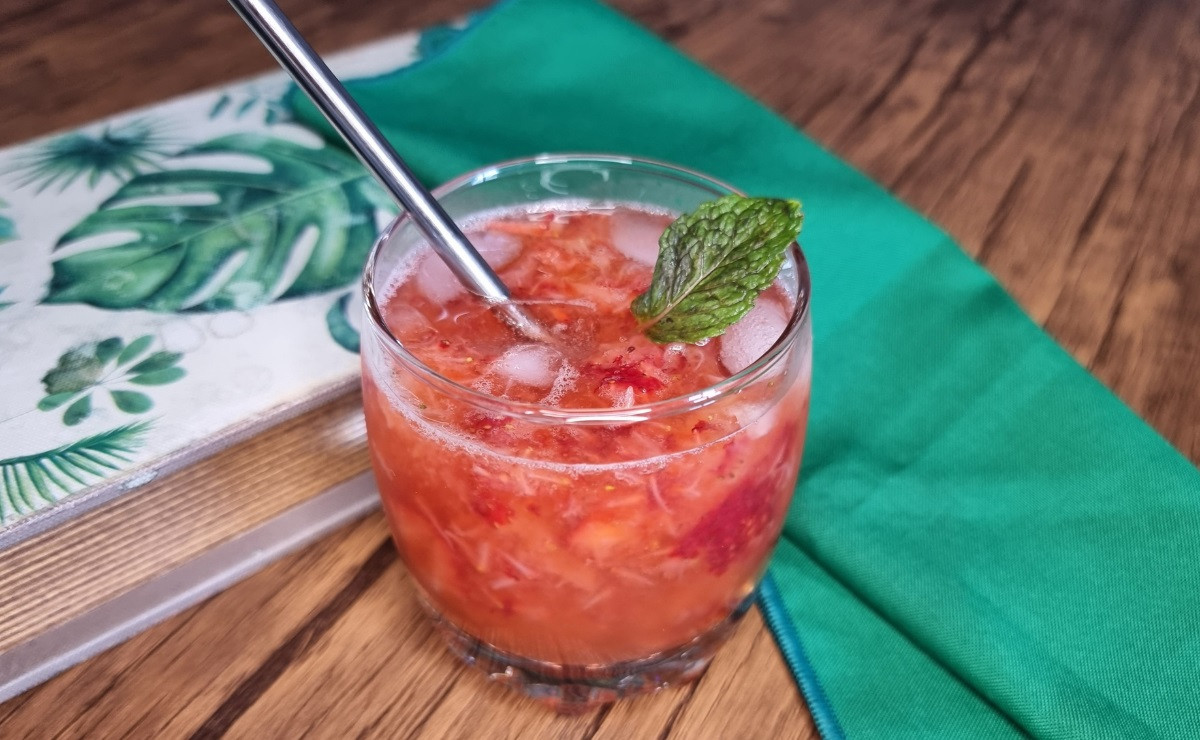 Caipirinha de Morango