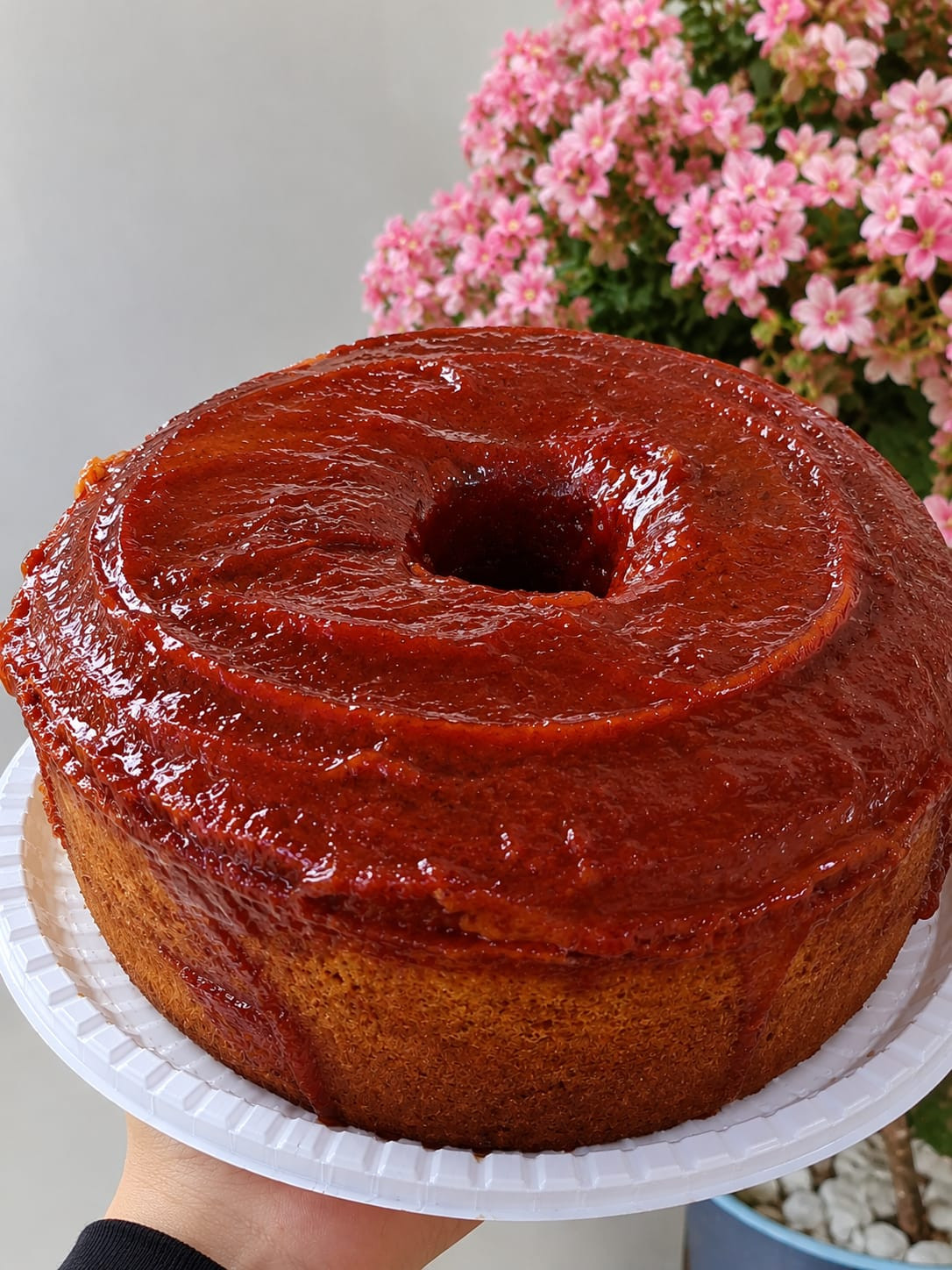 BOLO DE FUBÁ COM GOIABADA 1KG