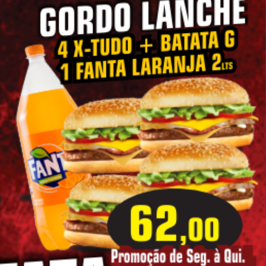 COMBO GORDO LANCHE