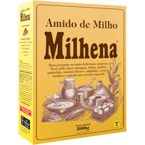 AMIDO DE MILHO MILHENA 500G