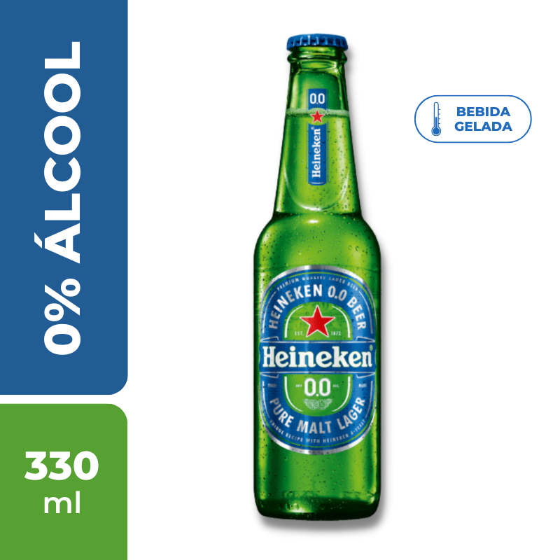 Cerveja Heineken Zero 330ml