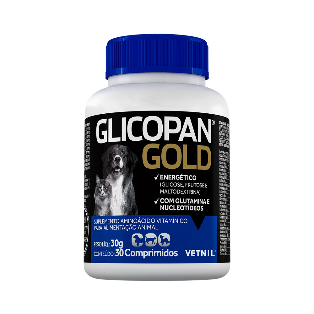 Glicopan Gold 30 comprimidos