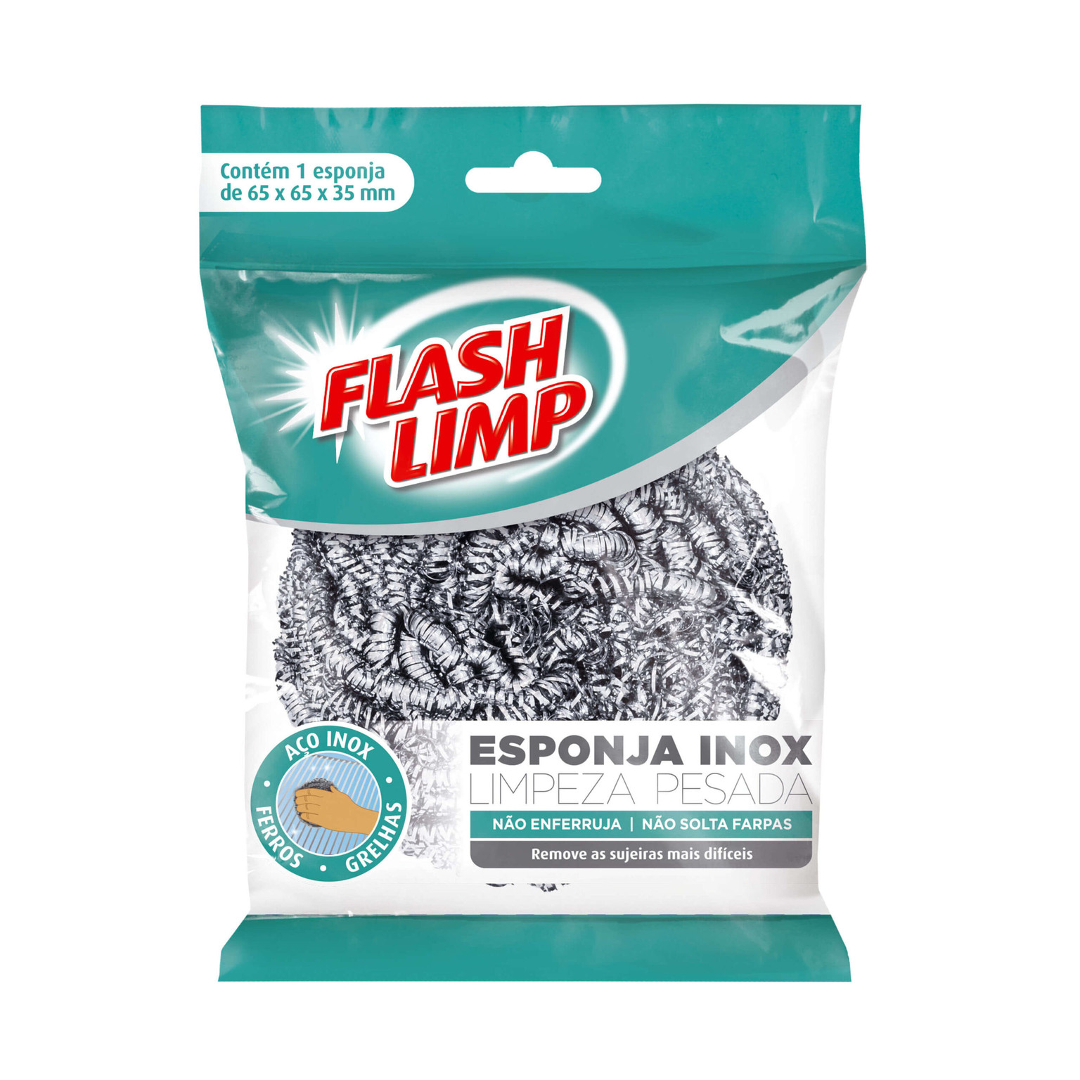 Esponja Flash limp limpeza pesada