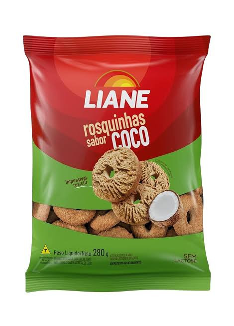 BISC LIANE ROSQUINHA COCO 280G