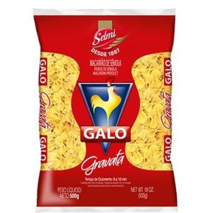 MACARRAO SEMOLA GALO GRAVATA 500G