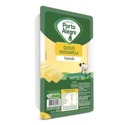 Mussarela Fatiada Porto Alegre 150g