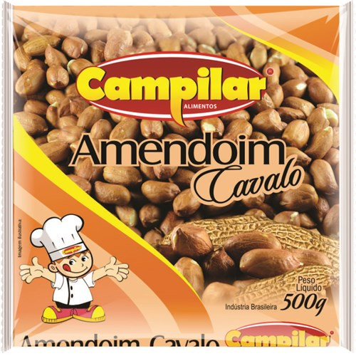 AMENDOIM CAVALO CAMPILAR BRANCO 400G
