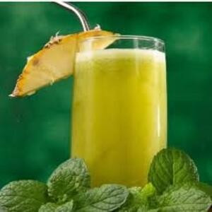 SUCO POLPA ABACAXI C/ HORTELA