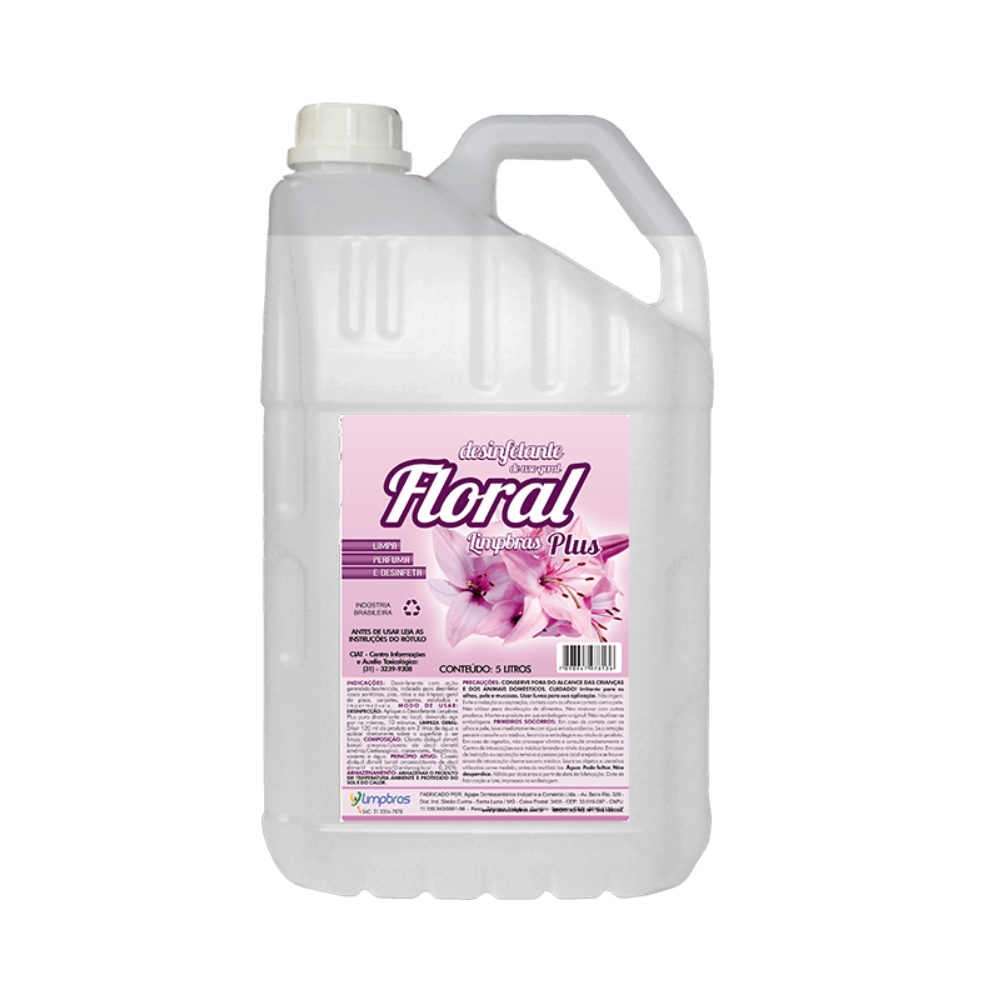 DESINFETANTE LIMPBRAS 5L FLORAL
