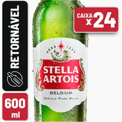 Cerveja Stella Artois Retornável 600ml  