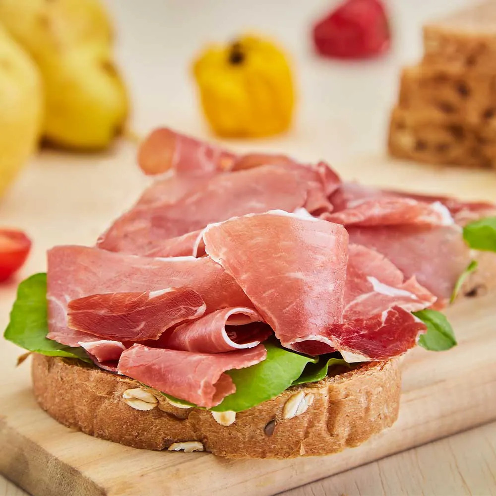Presunto Cru Italiano Fatiado 100g - Vito Balducci