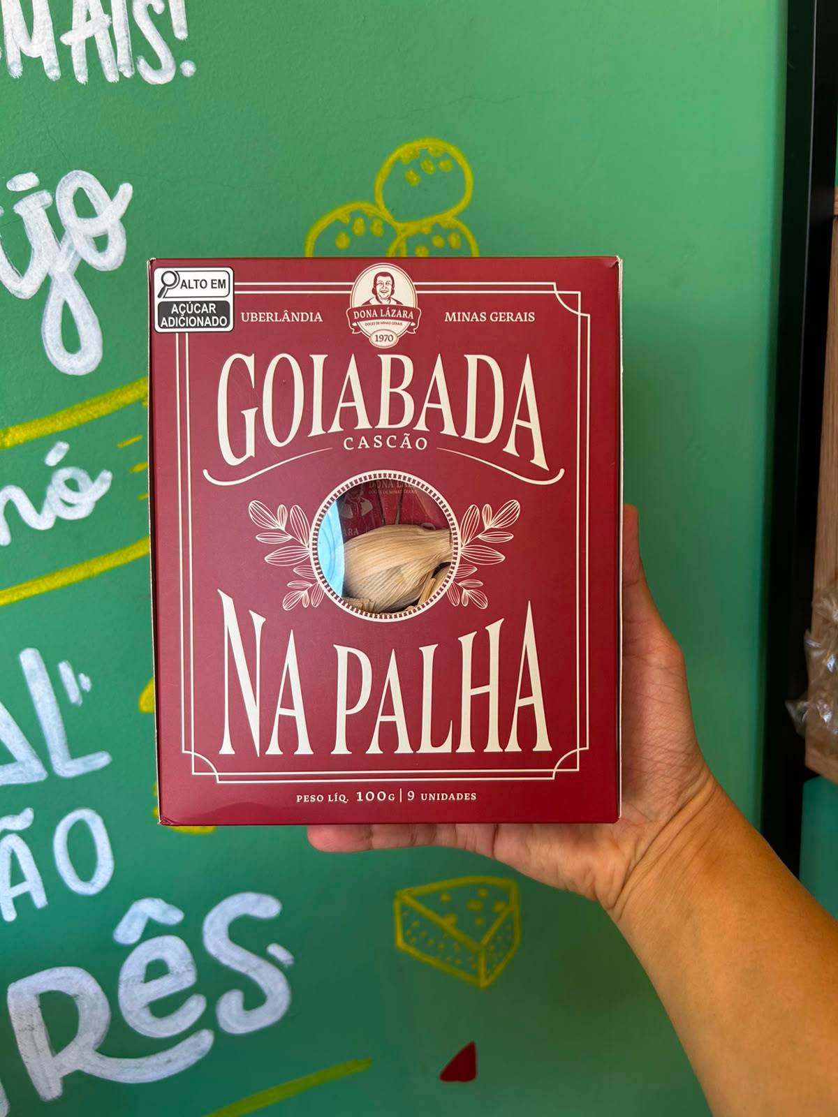 Box Goiabada Cascao na palha  - 100g
