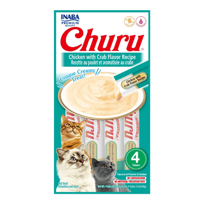 Churu Galinha com aroma de caranguejo c/4