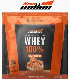 Whey 100% Dulce De Leche 30g Sh New Millen