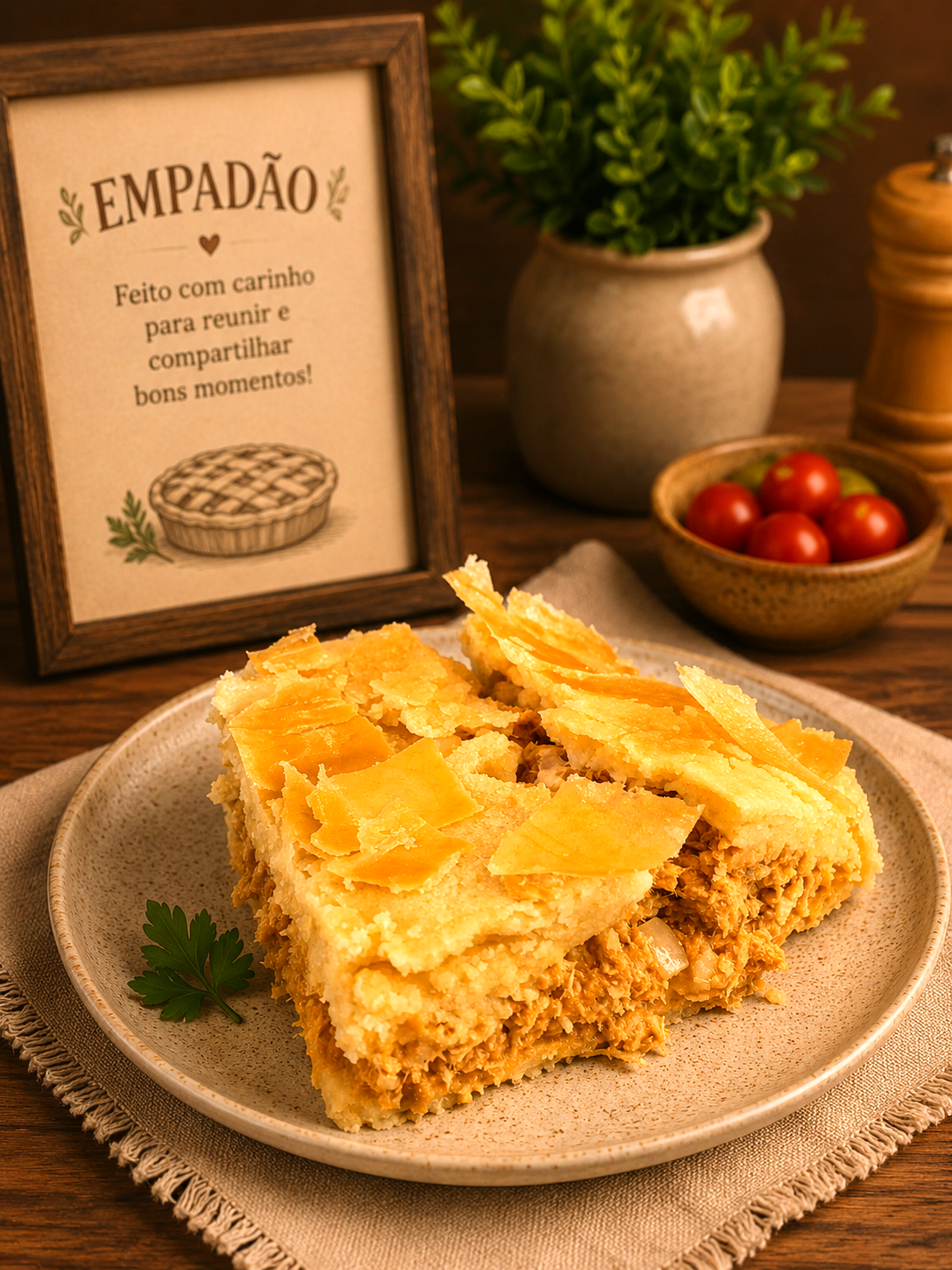 EMPADÃO DE FRANGO PEDAÇO