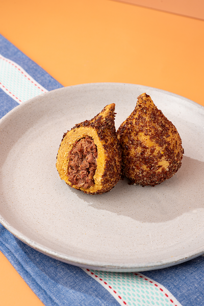 Coxinha de Carne de Panela