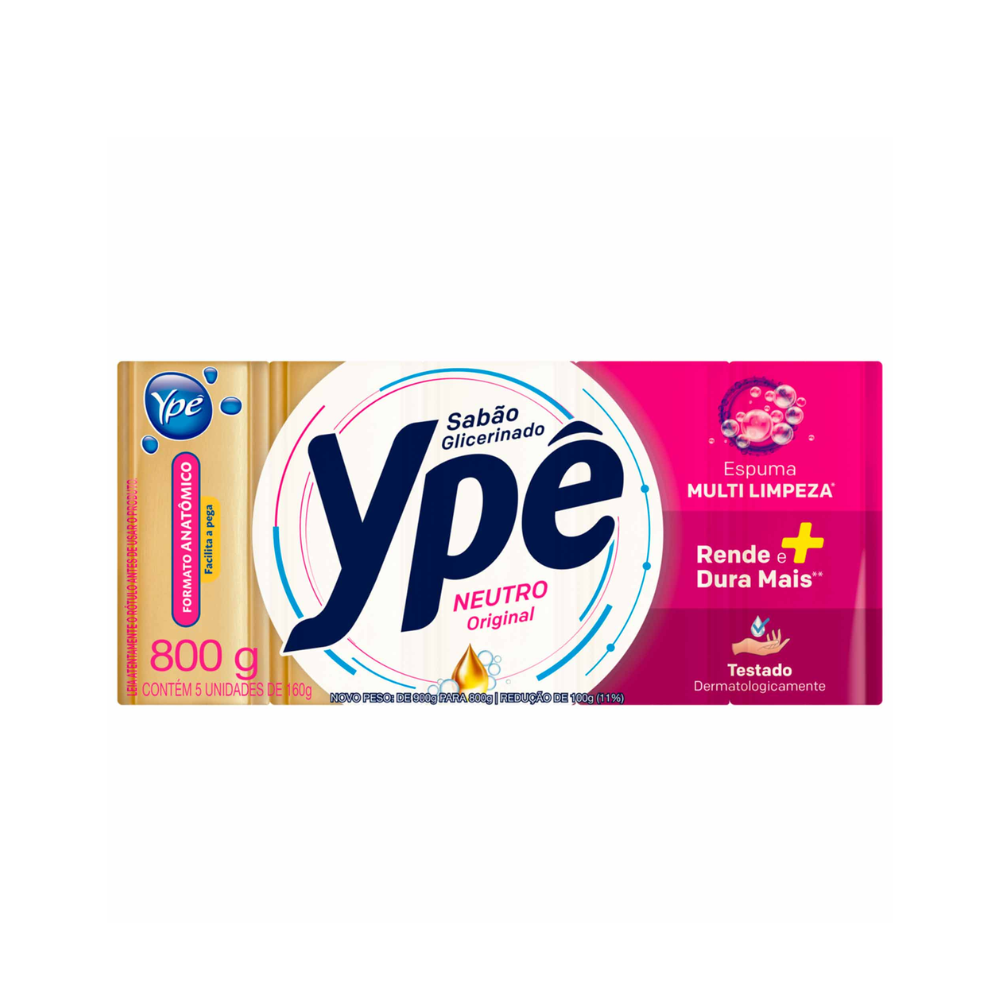SABAO BARRAS YPE 800G GLICERINADO