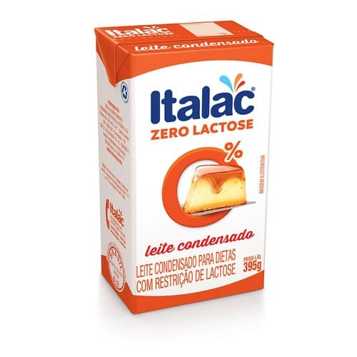 Leite Condensado Italac Zero Lactose Caixa 395g