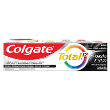 CREME DENTAL COLGATE T12 CARVAO ATIVADO 90G