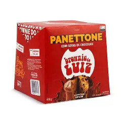 Panetone Gotas de Chocolate (Luiz Brownie) 400g