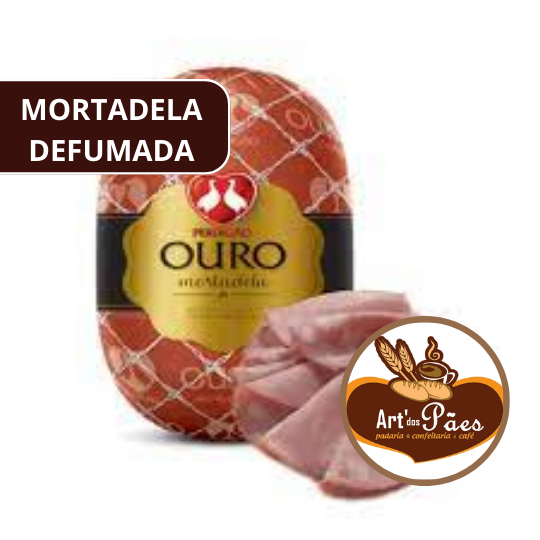 MORTADELA DEFUMADA FATIADA 100g.