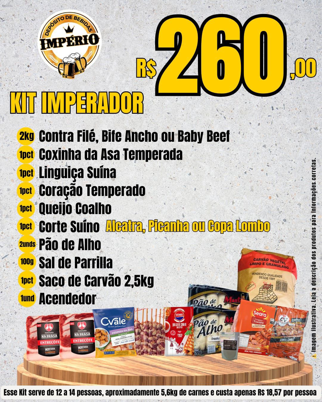 KIT IMPERADOR