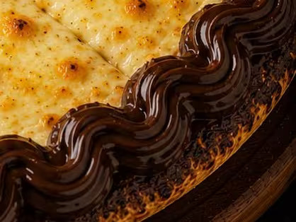 BORDA DE CHOCOLATE PRETO 