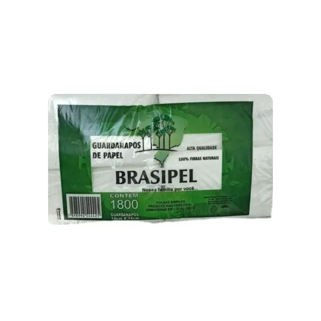 GUARDANAPO APARELHO BRASIPEL 14X13 C1800 FLS