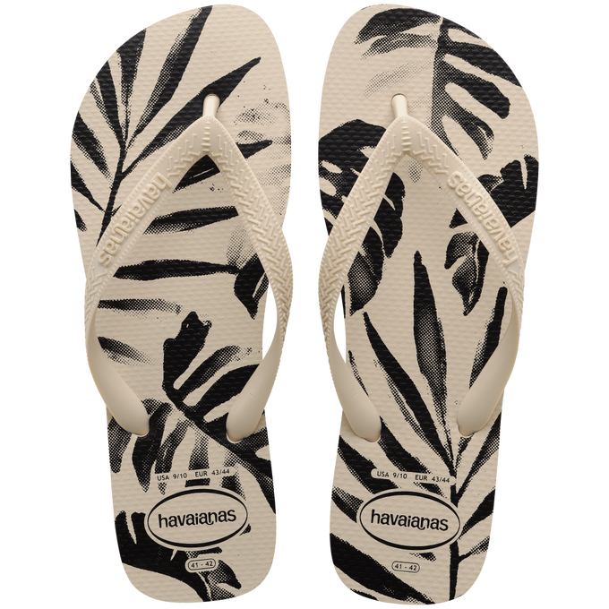 CHINELO HAVAIANAS ALOHA BEGE PALHA 