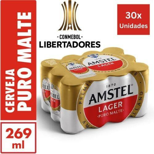 Combo Amstel Libertadores 30x 269ml