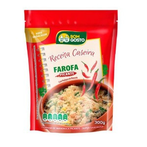 FAROFA BOM GOSTO PICANTE 300G