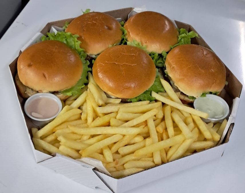 COMBO 5 HAMBURGUERES