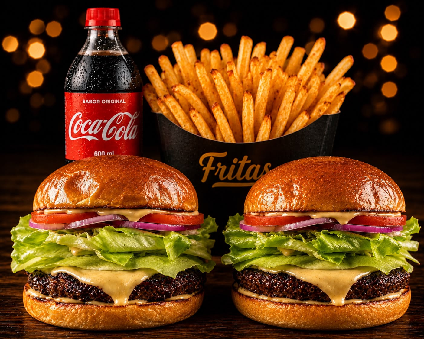 COMBO CASAL BURGUER SALADA 