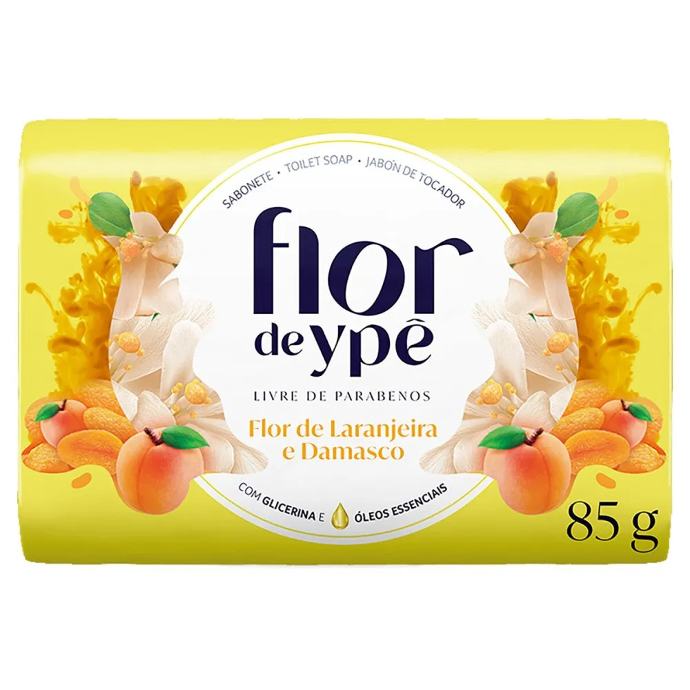 SABONETE FLOR DE YPE SUAVE L. DAMASCO 85G