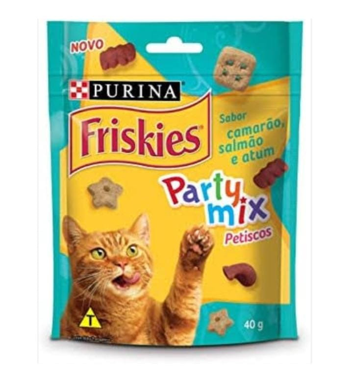 Friskies Biscoito Camarão, Salmão e Atum 